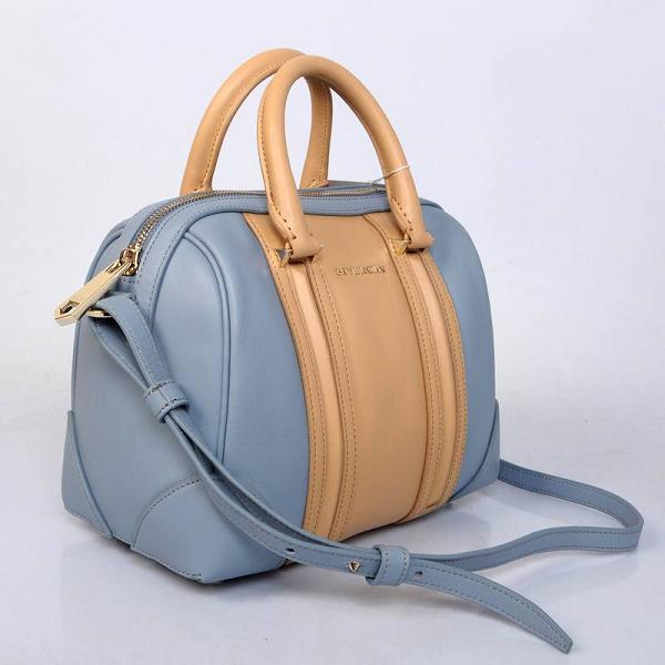 2013 Givenchy Lucrezia Calfskin leather bag 59267 apricot&blue