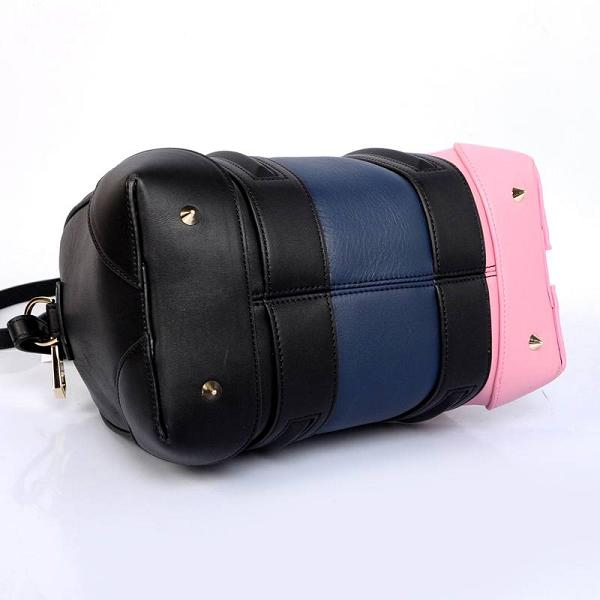 2013 Givenchy Lucrezia Calfskin leather bag 59267 black&blue&pink