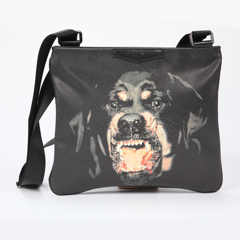 2013 Givenchy Men Bag Printed rottweiler black