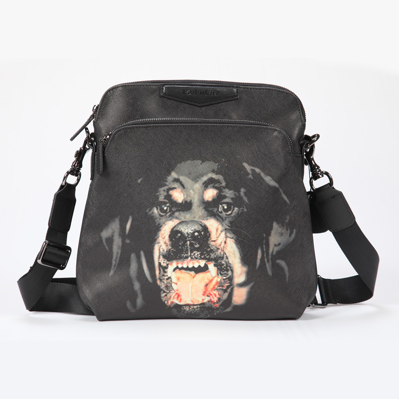 2013 Givenchy Men Bag Printed rottweiler black