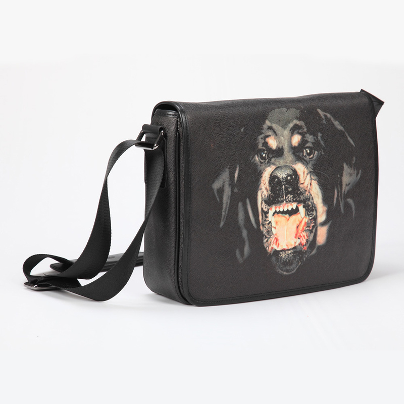 2013 Givenchy Men Bag Printed rottweiler black