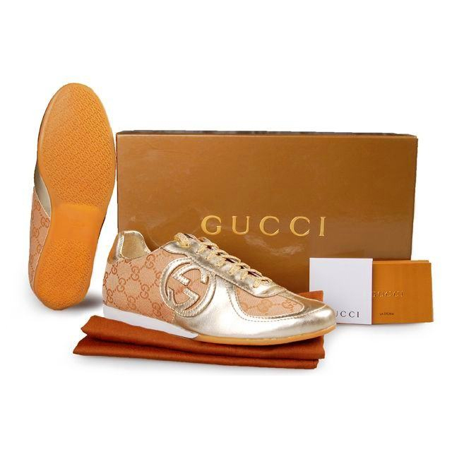 2013 Gucci Classic shoes 182303 in gold