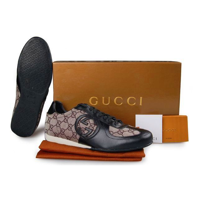 2013 Gucci Classic shoes 182303 in light black