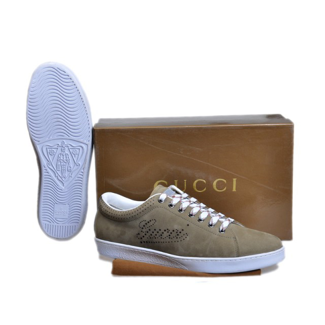 2013 Gucci Classic shoes 202753 in Khaki