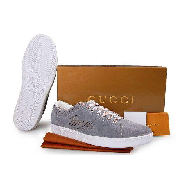 2013 Gucci Classic shoes 202753 in grey