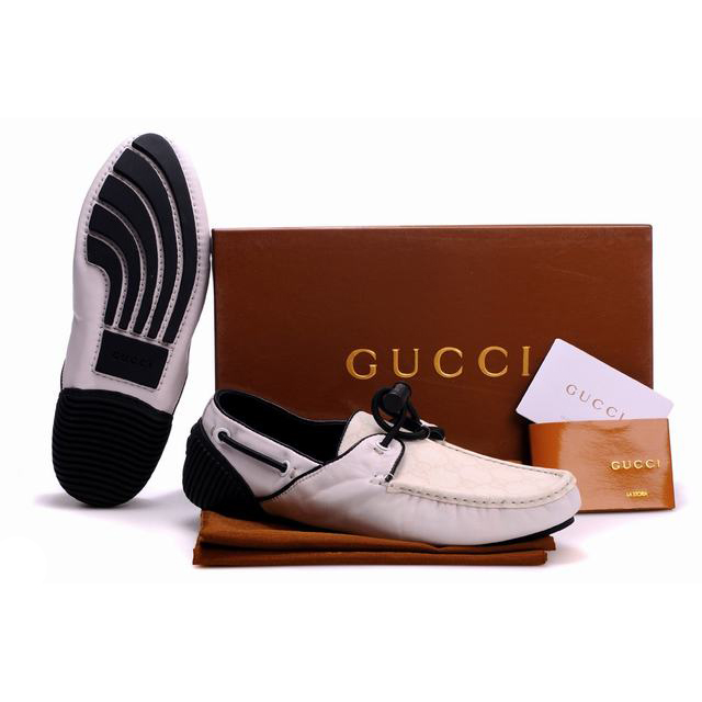 2013 Gucci Classic shoes 213463 in white