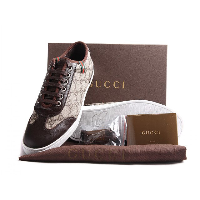 2013 Gucci Classic shoes 215360 in coffee