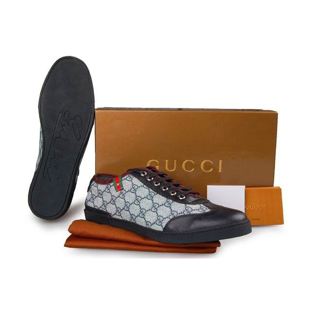 2013 Gucci Classic shoes 215360 in light black