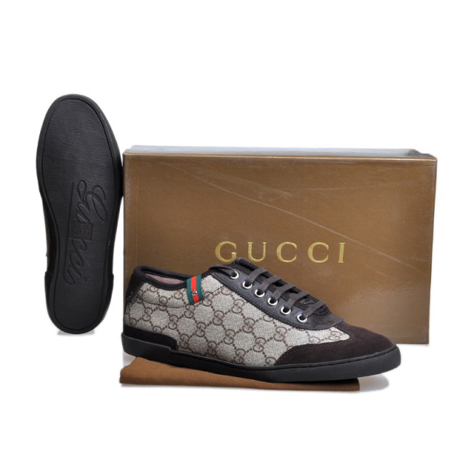 2013 Gucci Classic shoes 215361 in coffee