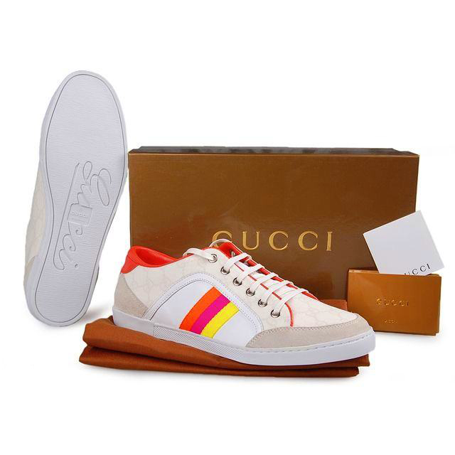 2013 Gucci Classic shoes 215375 in orange