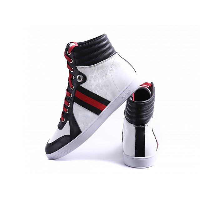 2013 Gucci Classic shoes 218205 in black with white