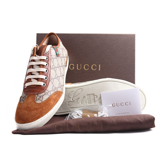 2013 Gucci Classic shoes 222734 in Brown