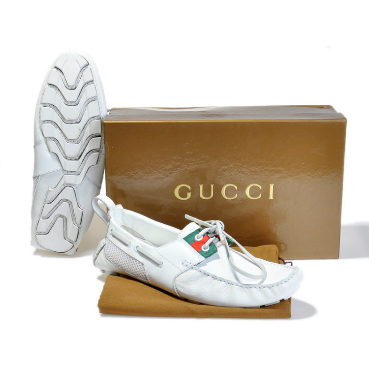 2013 Gucci Classic shoes 232416 in white