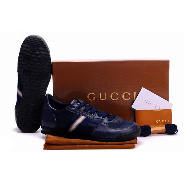 2013 Gucci Classic shoes 233334 in blue