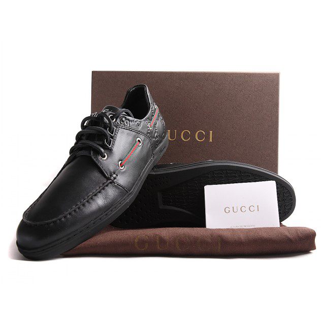 2013 Gucci Classic shoes 252544 in black