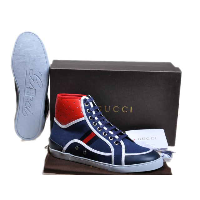 2013 Gucci Classic shoes 256647 in blue