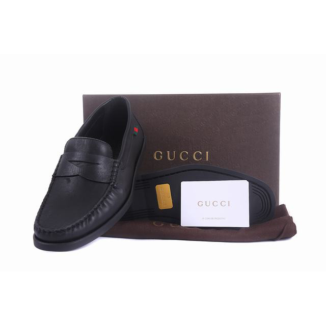 2013 Gucci Classic shoes 256767 in black