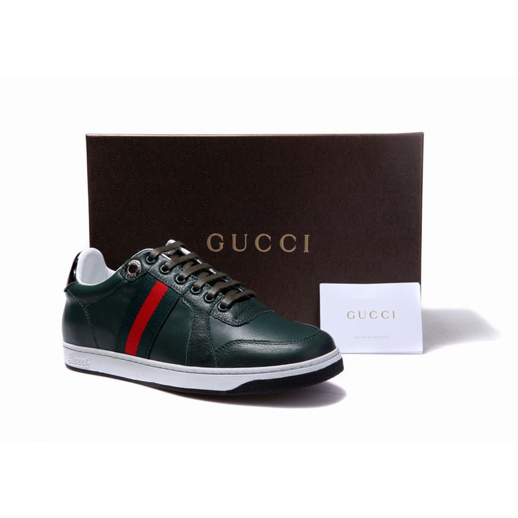 2013 Gucci Classic shoes 283115 in green