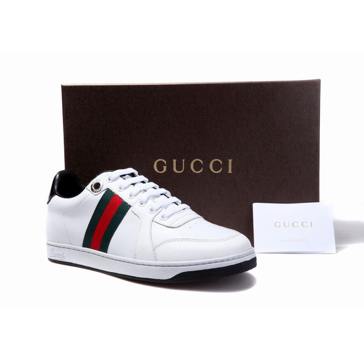 2013 Gucci Classic shoes 283115 in white