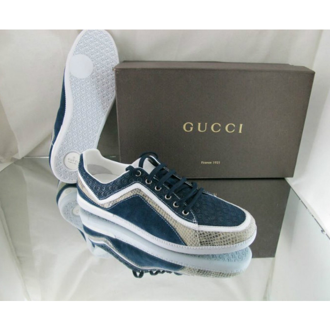 2013 Gucci Classic shoes 295198 in blue