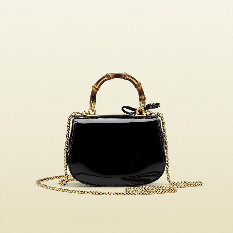 2013 Gucci bamboo night evening bag