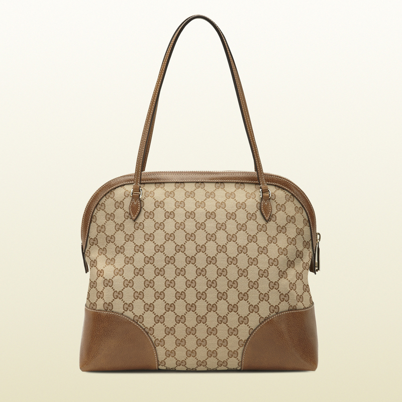 2013 Gucci bree original GG canvas shoulder bag