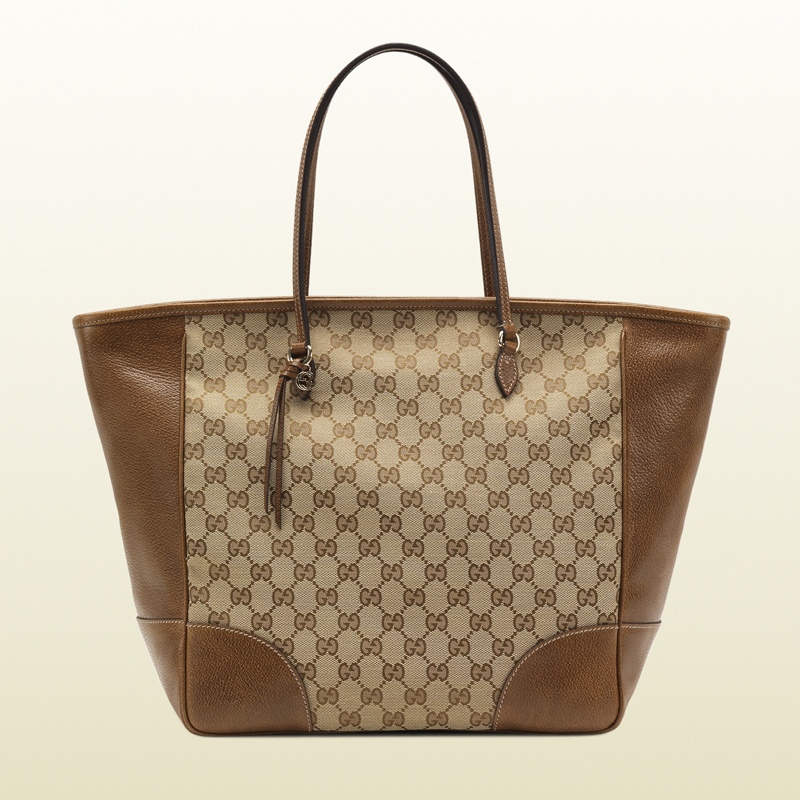 2013 Gucci bree original GG canvas tote