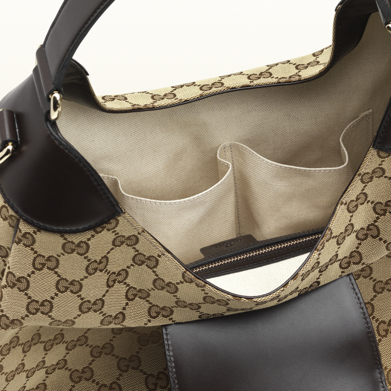 2013 Gucci emily original GG canvas hobo