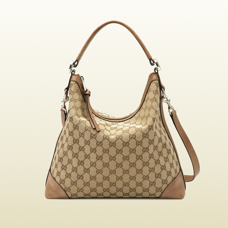 2013 Gucci miss GG original GG canvas hobo