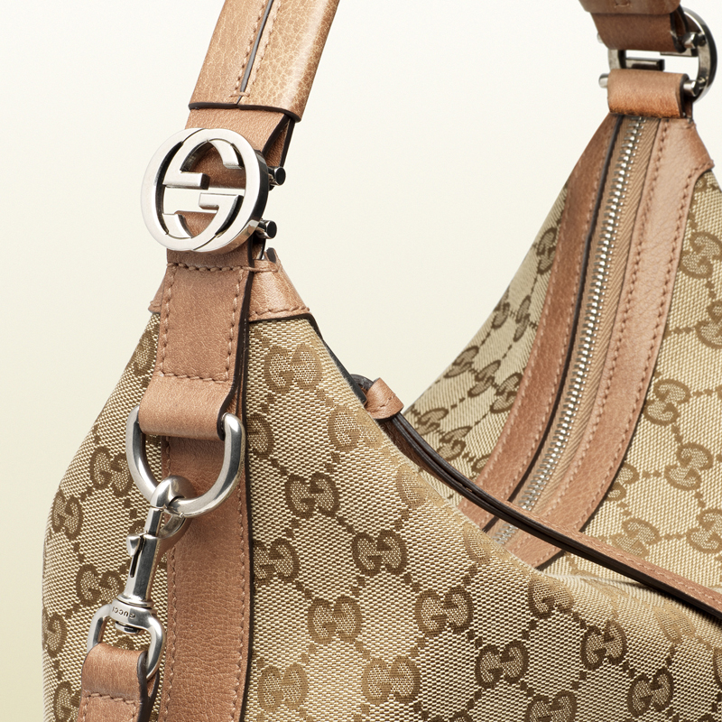 2013 Gucci miss GG original GG canvas hobo