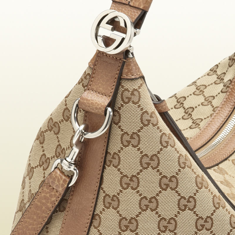 2013 Gucci miss GG original GG canvas hobo