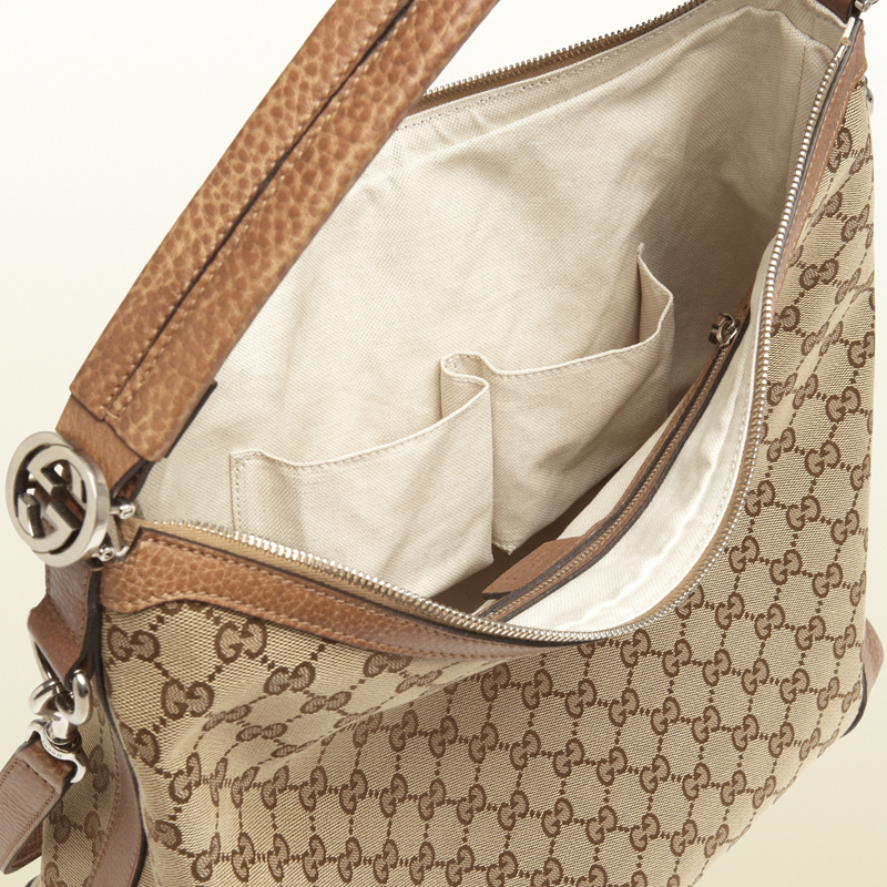 2013 Gucci miss GG original GG canvas hobo