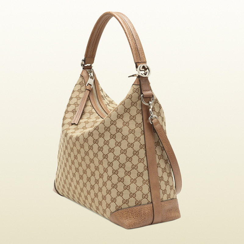 2013 Gucci miss GG original GG canvas hobo