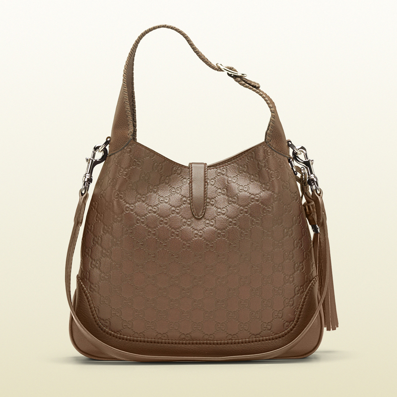 2013 Gucci new jackie guccissima leather shoulder bag