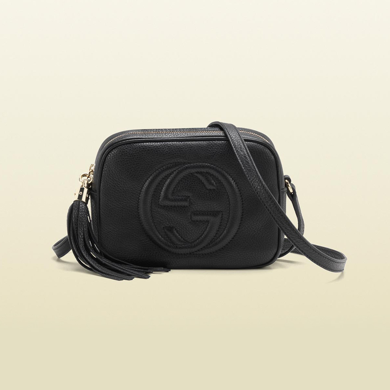 2013 Gucci soho black leather disco bag