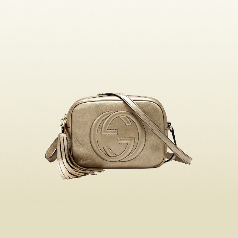 2013 Gucci soho metallic leather disco bag