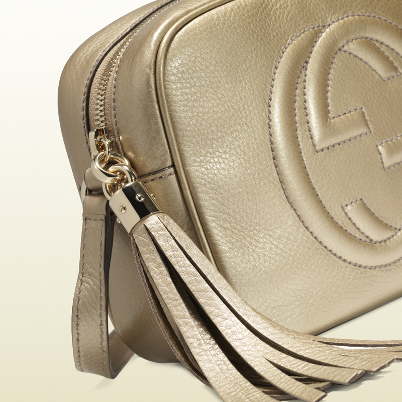 2013 Gucci soho metallic leather disco bag