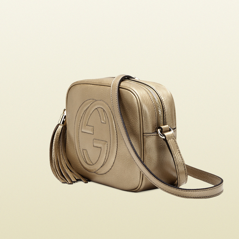 2013 Gucci soho metallic leather disco bag