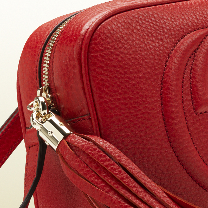 2013 Gucci soho red leather disco bag