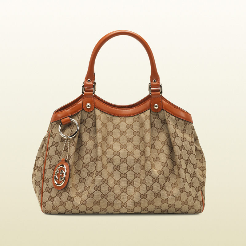 2013 Gucci sukey original GG canvas tote