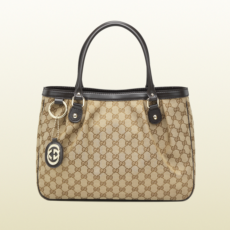 2013 Gucci sukey original GG canvas tote