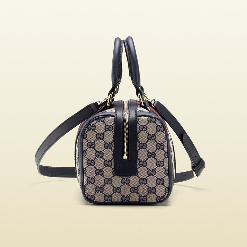 2013 Gucci vintage web boston bag