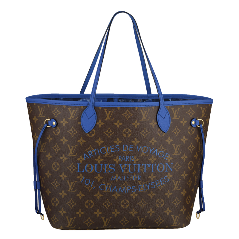 2013 Louis Vuitton Monogram Canvas Neverfull MM M40938