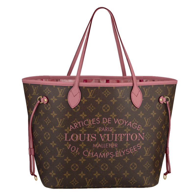 2013 Louis Vuitton Monogram Canvas Neverfull MM M40939