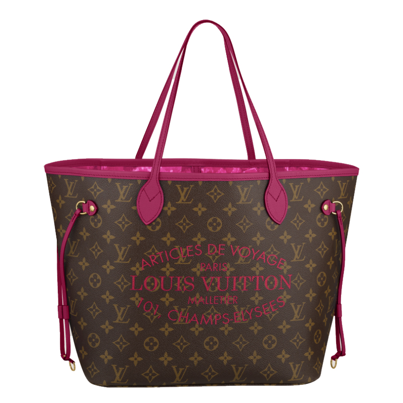 2013 Louis Vuitton Monogram Canvas Neverfull MM M40940