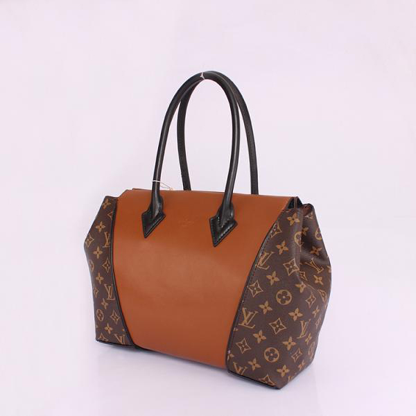 2013 Louis Vuitton Monogram Canvas Tote W bag PM M40941 Camel