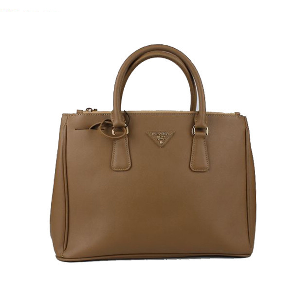 2013 Prada Classic Saffiano Tote Bag 1786 in Apricot