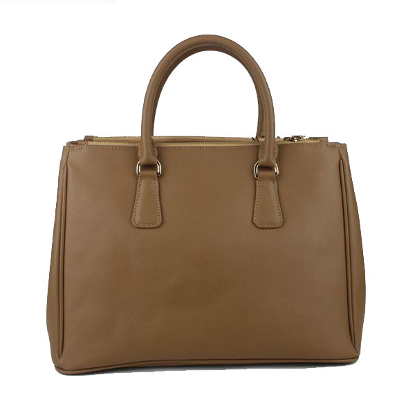 2013 Prada Classic Saffiano Tote Bag 1786 in Apricot