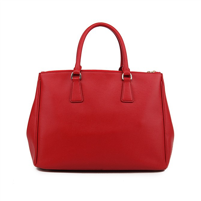 2013 Prada Classic Saffiano Tote Bag 1786 in Flame