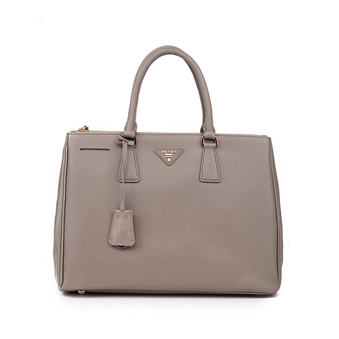 2013 Prada Classic Saffiano Tote Bag 1786 in Gray